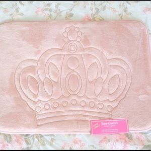 Juicy couture memory foam bath mat